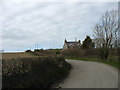 Bend in the road below Tan yr Allt cottage