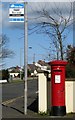 Postbox and Bus Stop, Bangor