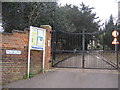 Museum gates - High Wycombe