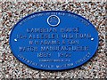 Coventry Watch Museum Project plaque on 164 Allesley Old Road