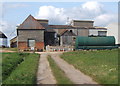 Farm buildings at Thornbush Hall