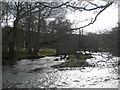 Derelict footbridge