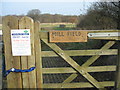 Nature reserve entrance