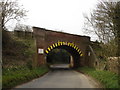 Railway bridge over Sandy Lane