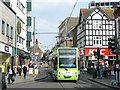 Tram in Church Street, Croydon