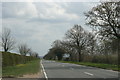 Straight stretch of the A417