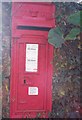 Victorian postbox, Amroth School.