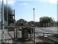 Train heading from Ford Station towards Littlehampton