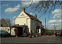 TL4155 : White Horse Inn, Barton, Cambs. by Robert Edwards