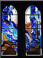 Stained glass window St John