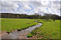 The Nantrhydw just before reaching the Gwendraeth Fach