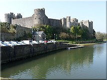 SM9801 : Pembroke Castle and the River Pembroke by Robin Drayton