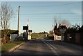 The level crossing on Newton Road