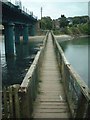 O1671 : Footbridge at Laytown, Co. Meath by Kieran Campbell