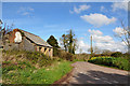 Ruin beside junction west of Cwmisfael