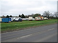 Circus setting up on Green Street Green