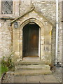 SD4983 : St Peter's Church, Heversham, Doorway by Alexander P Kapp