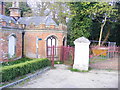 Gated Entrance to Public Footpath