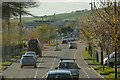 The A39 Braunton Road approaching the junction with the A361 near Pottington.