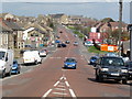 The A68 at Tow Law, County Durham