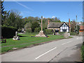 War memorial on the village green, Bodenham