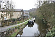 SD9524 : Rochdale Canal by Kevin Rushton