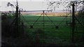 Old fashioned field gate near Creedhole Farm