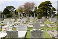 SW4125 : St. Buryan cemetery by Elizabeth Scott