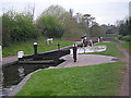 SO8798 : Wightwick Mill Lock on the S & W Canal by Row17