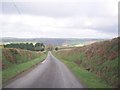 Straight road after Cilowen Uchaf, Login