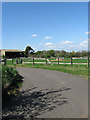 Barn near Lyminster House