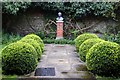 Bust of Cardinal Newman in the College garden