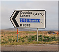 NS8926 : Road sign from the past or the future? by Greg Morss