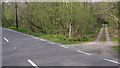 Bridleway off the A283 north of Chiddingfold