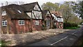 Half-timbered building on Killinghurst Lane