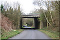 Bridge carrying the A21 over Dibden Lane