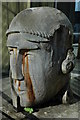 Carved head in Caerleon