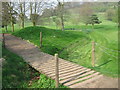 Footbridge in Woodland Manor Golf Course