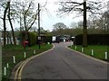 Entrance, Commons Wood Caravan Club Site