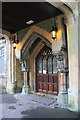 Main entrance to Insole Court, Llandaff