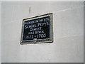 TQ3181 : Blue Plaque in Salisbury Court by Basher Eyre