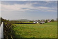 Farmland and Ty-hir - west of Four Roads