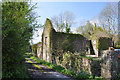 SN4407 : Glyn Abbey west of Pontyates by Mick Lobb