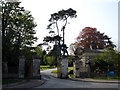 The entrance to Chantry Park