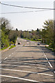 Staggered Crossroads on A31 at Four Marks