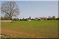 Looking at Meadow Brook development from Barn Lane