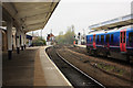 The railway line past Middlesbrough signal box