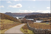 NC4565 : The lane to Rispond harbour by Roger Davies