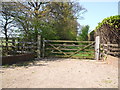 Public footpath off Gate Wood Lane