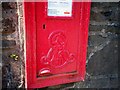 Postbox, Intermediate Terrace, Whitland - Detail